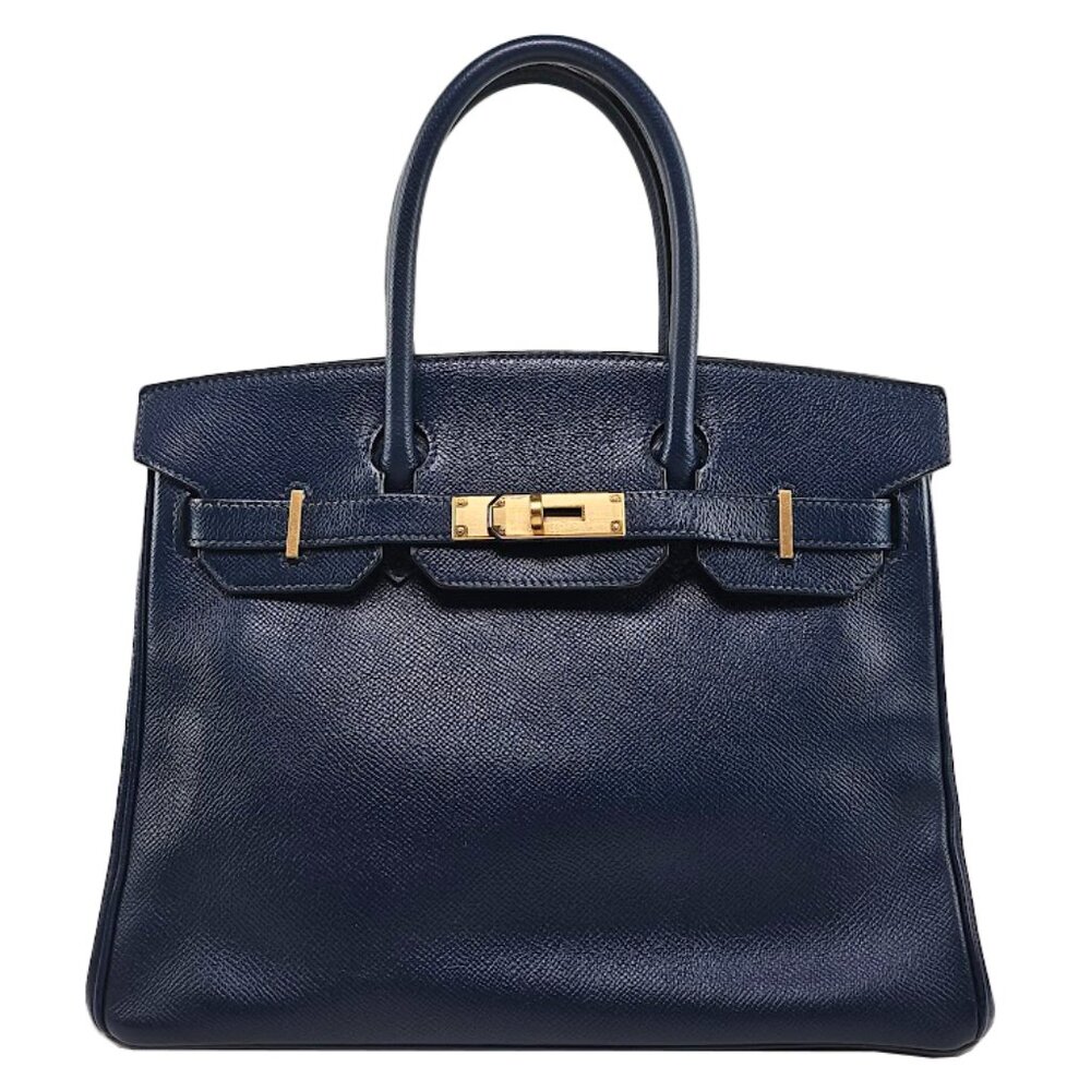 SOLD Hermes Birkin 30 Epsom Leather Navy Blue - Picture 2 of 13